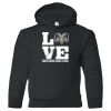 18500B Youth Heavy Blend Hooded Sweatshirt Thumbnail